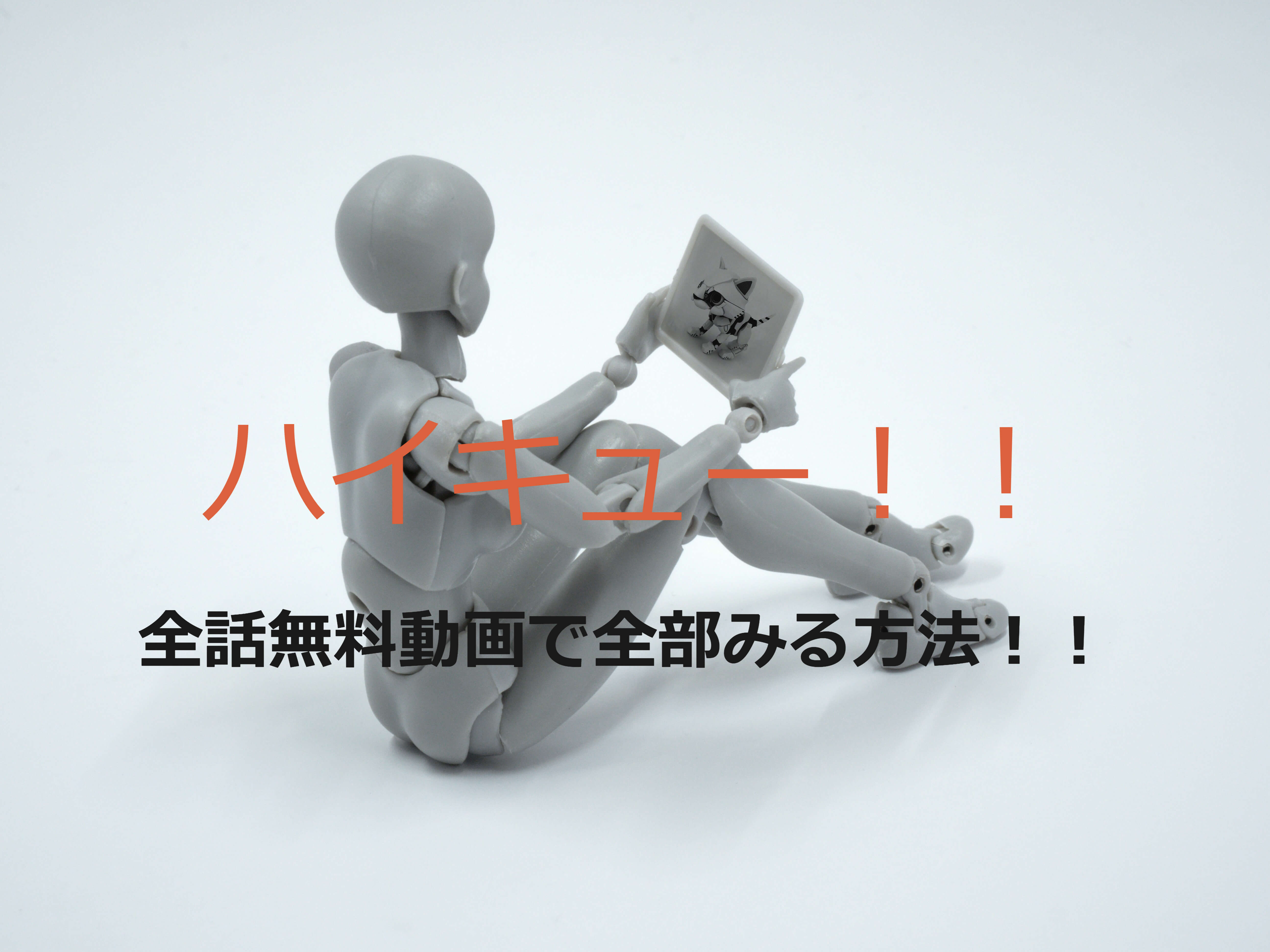 ハイキューを安全に無料動画で見る方法 Appkiy